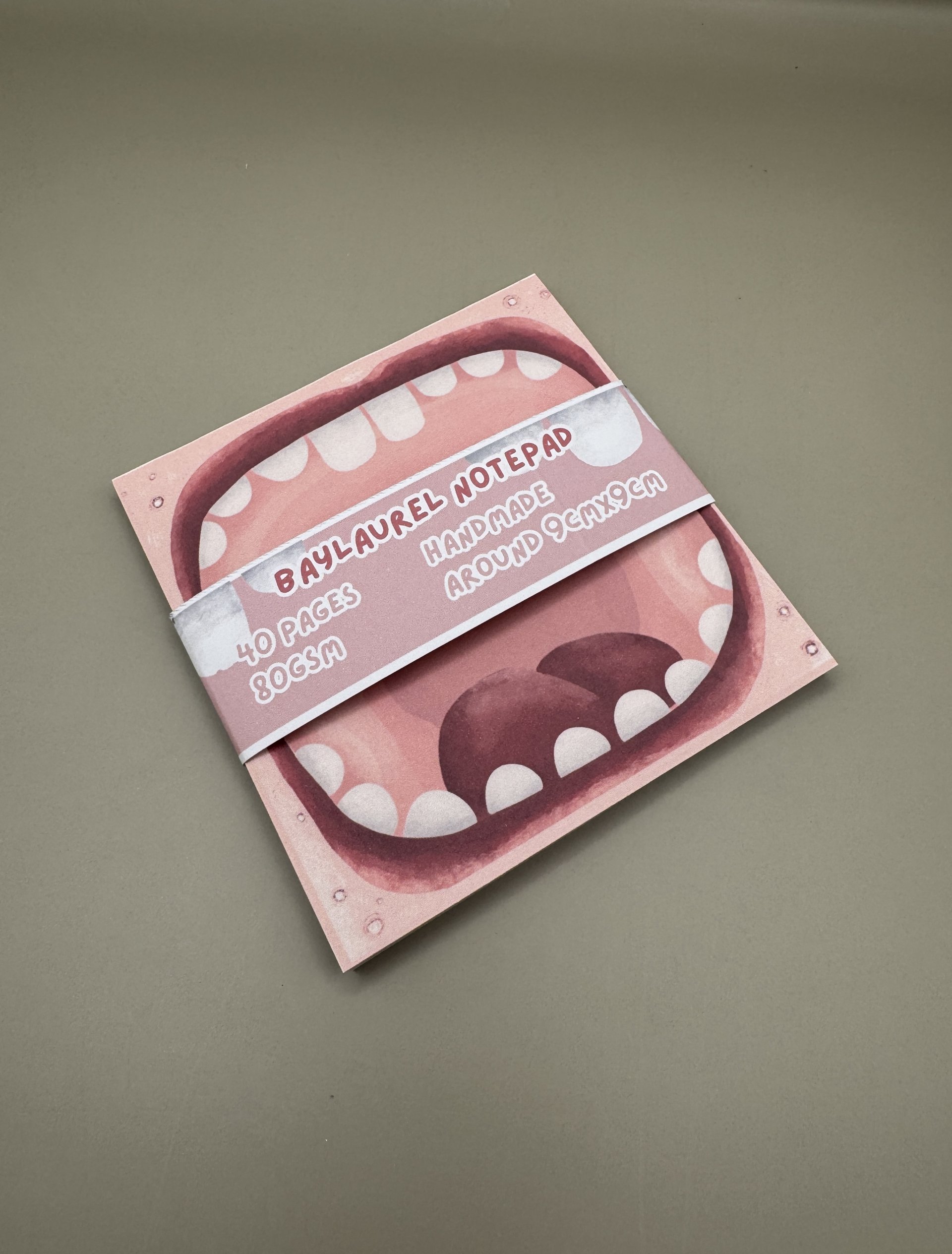 Mouth Memo Pad